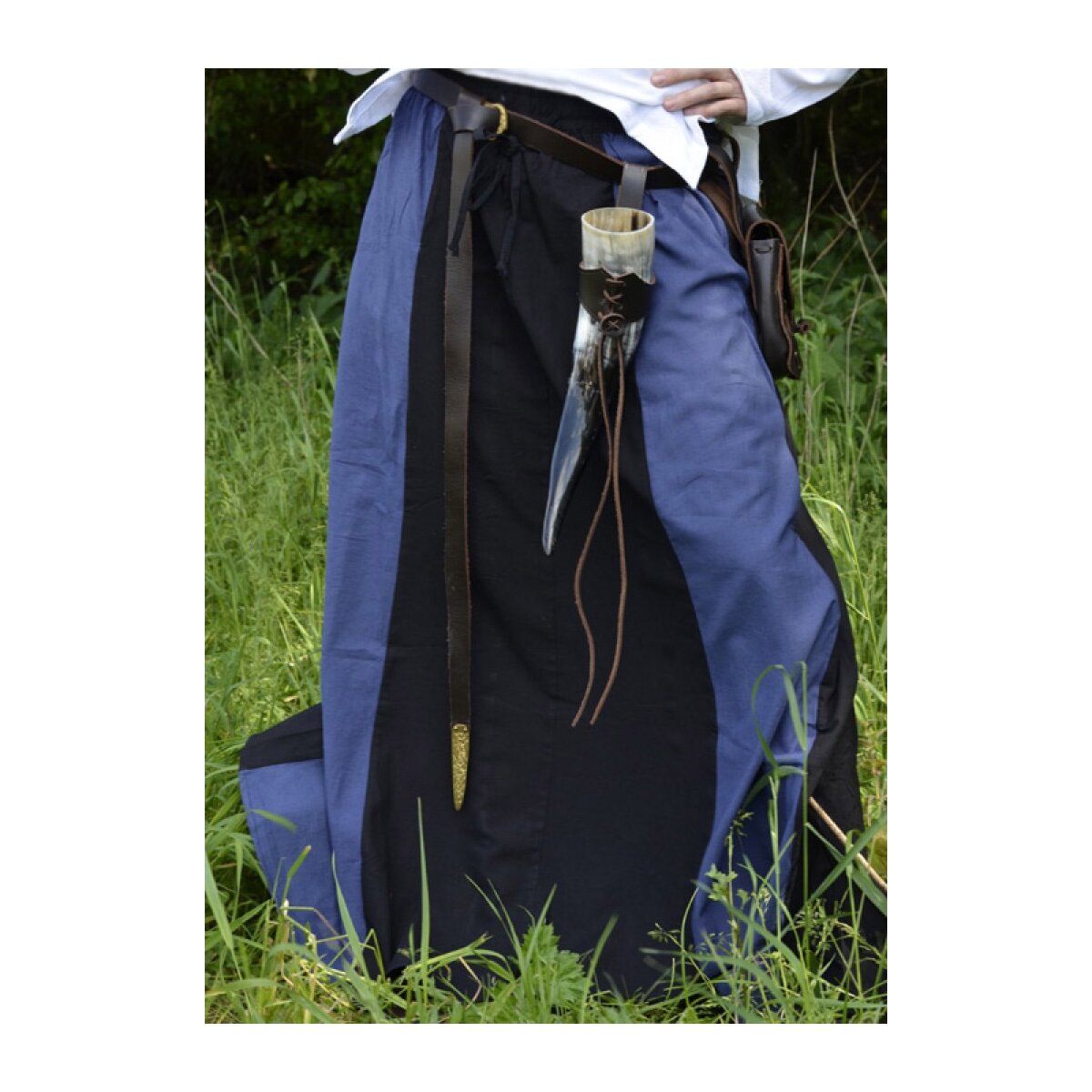 medieval skirt black / blue